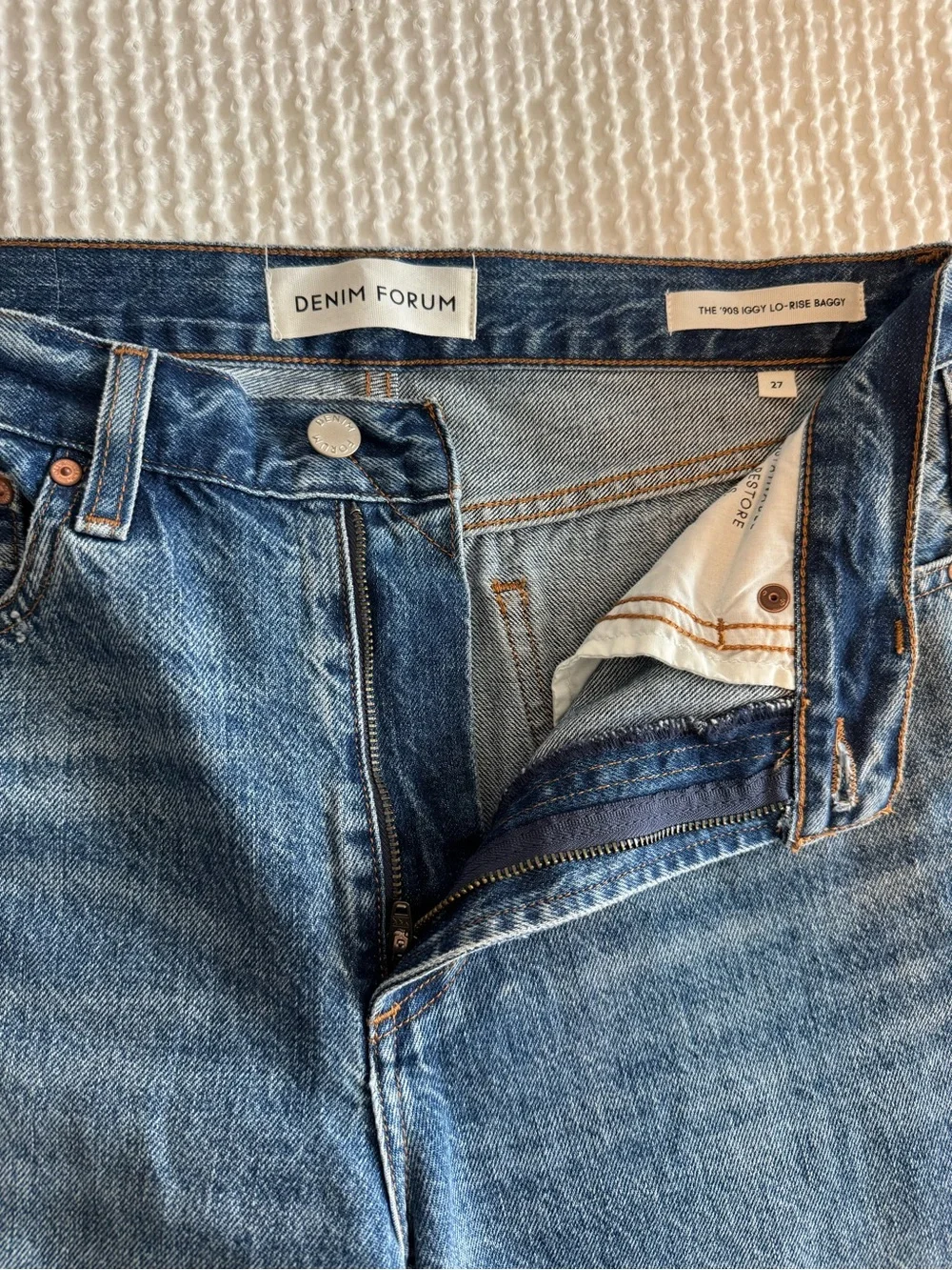 Denim Forum The ‘90s Iggy Lo-Rise Baggy - Picture 4 of 4